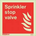 Fire Fighting Equipment Notice Rigid Plastic Spri 150 X 150 mm 318711