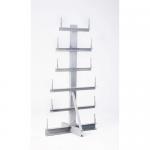Bar Storage Rack Double Sided Free Stand