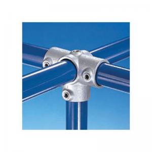 Metal clamp systems - Type A 27mm - 3-way cross with vertical through