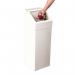 Fire retardant push flap waste bin 319580