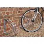 Adjustable wall mounted single cycle rack 320076