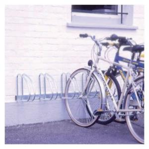 Wall and floor mounting cycle racks - 4 bike capacity 320079