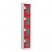 Vision Panel Door Lockers - 4 Door - Small 320265