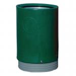 Open top waste bin with liner 321776