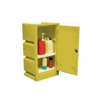 Small plastic COSHH hazardous storage cabinets - 17 Litre capacity 322408