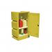 Small plastic COSHH hazardous storage cabinets - 17 Litre capacity 322408