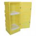 Small plastic COSHH hazardous storage cabinets - 70 Litre capacity 322410