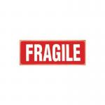 Self adhesive packaging labels - 89 x 32mm - Fragile 322710