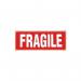 Self adhesive packaging labels - 89 x 32mm - Fragile 322710