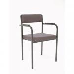 Chair - Steel Framed, Pk4 With Arms, Blu