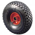 Pneumatic tyred wheel with pressed steel centre 323478