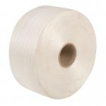 Woven polyester strapping, 13mm x 1100m 323497