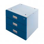 Drawer Unit Tripleblue Drawers 420 X 420 X 430 mm 323663