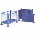 Steel box pallets with detachable panel - Mesh sides 323809