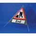 Triangular Sign - 750 Mmwith Message-work End 323831