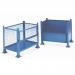 Steel box pallets with half drop side - Mesh sides 323878