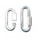 Zinc plated quicklinks, 23.5mm opening 323913