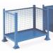 Steel box pallets with open front - Mesh sides 323978