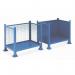 Steel box pallets with open front - Solid sides 323979