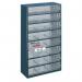 Raaco professional clear drawer storage cabinets - 555mm height 324124