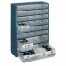 Raaco professional clear drawer storage cabinets - 420mm height 324128