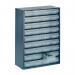 Raaco professional clear drawer storage cabinets - 420mm height 324160