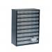 Raaco professional clear drawer storage cabinets - 420mm height 324193