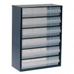 Raaco professional clear drawer storage cabinets - 420mm height 324223