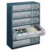 Raaco professional clear drawer storage cabinets - 420mm height 324223