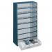 Raaco professional clear drawer storage cabinets - 555mm height 324234