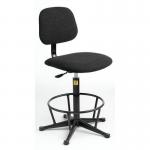 Chair - Anti-static - Charcoalhigh Base with Foot Ring 324971
