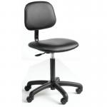 Chair Industrial 5 Star Basefabric with Castors Charcoal 324975