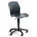 Chair - Polypropylene Blackwith Castors Low Base 325033