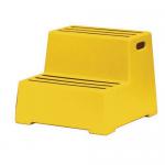 Safety Step, Plastic - Yellow Two Step