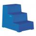 Heavy duty static plastic steps - Three step 325098