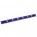 Wall Rack - Blue 6 Hooks - Length 1000 mm 325491