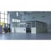 Industrial partitioning - Panels & doors - double door - part glazed 325571