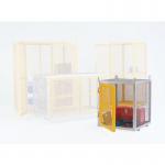 Cage, Security - Mobilestove Enamelled Yellow 326048