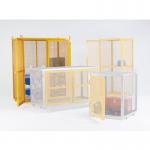 Cage, Security - Mobilestove Enamelled Yellow 326050