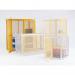 Cage, Security - Mobilestove Enamelled Yellow 326050