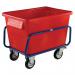 Slingsby heavy duty plastic container trucks with steel frames, red 326055