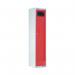Locker Soiled Garment Std.topdisposal Cap.45 Items Red 326366