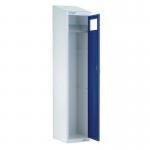 Locker Soiled Garment Slopingdisposal Cap.45 Items Blue 326367