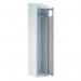 Locker Soiled Garment Slopingdisposal Cap.45 Items L.grey 326368