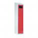 Locker Soiled Garment Slopingdisposal Cap.45 Items Red 326369