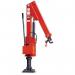 Socket mounted swing jib cranes, 1000kg capacity 326434