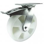 Castor, Swivel - Medium Duty 125 mm Dia Nylon Wheel & Brake 326740