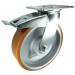Castor, Swivel - Medium Duty 150 mm Dia Poly Wheel & Brake 326751
