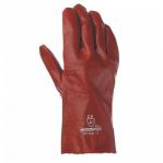 Gauntlet - Red Pvc - 35 Cmsize 9.5 - Pack of 12 Pairs 327551