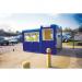 Gatehouses, kiosks and paystations - Waiting shelters/paystations without windows - golden yellow 328117